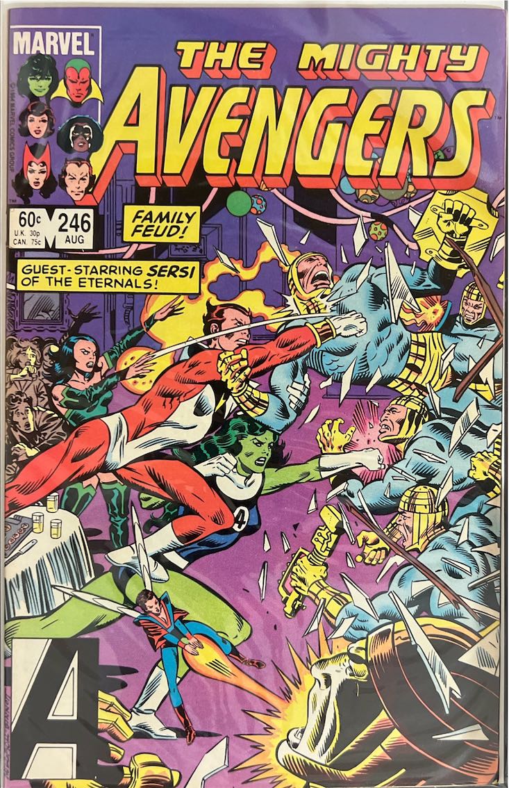 The Mighty Avengers, #246 (Marvel, 1984)