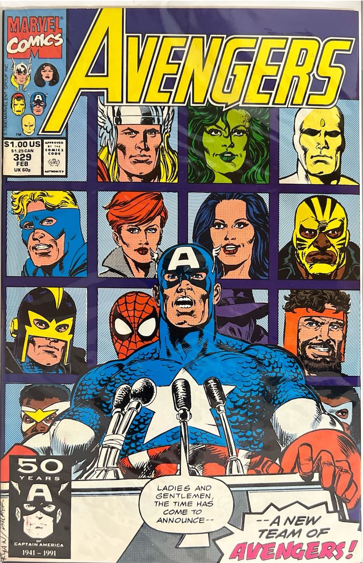 Avengers, #329 (Marvel, 1991)