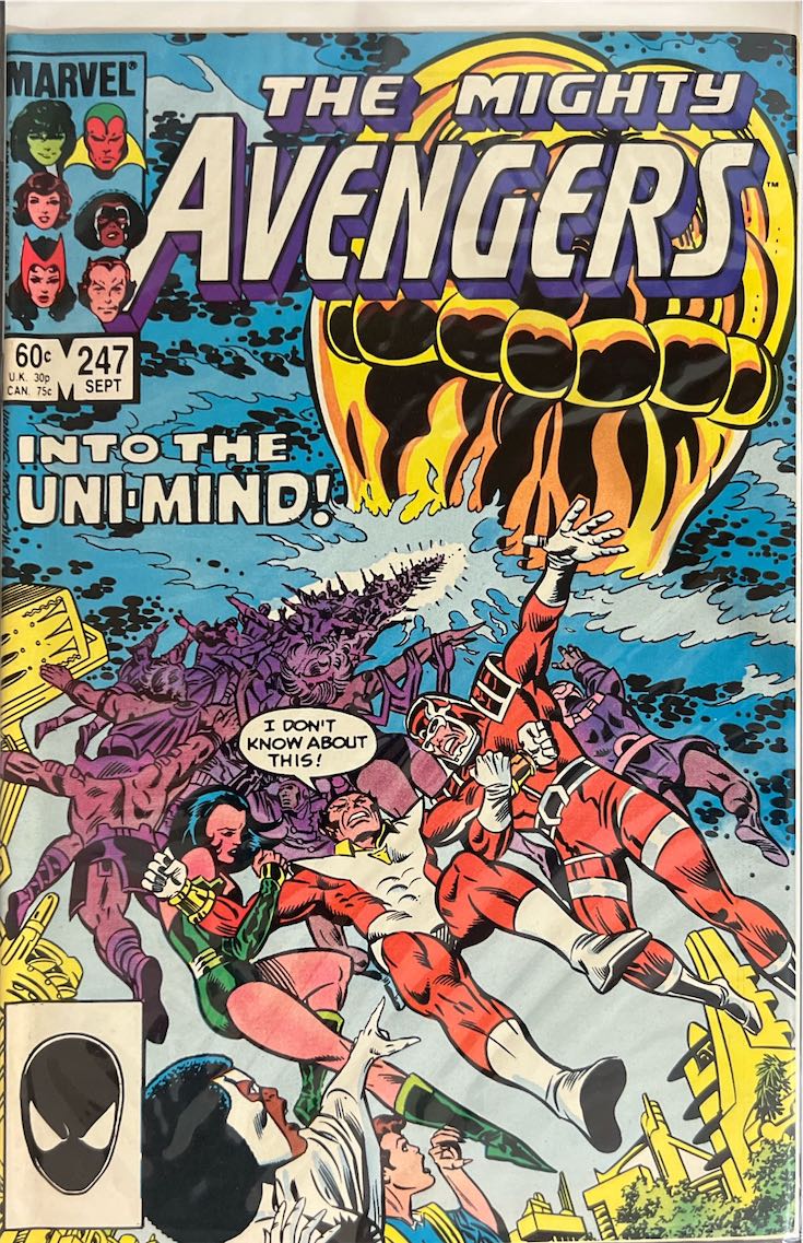 The Mighty Avengers, #247 (Marvel, 1984)