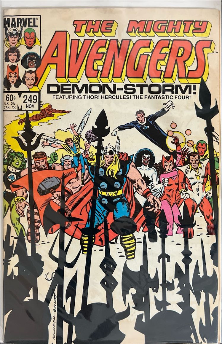 The Mighty Avengers, #249 (Marvel, 1984)