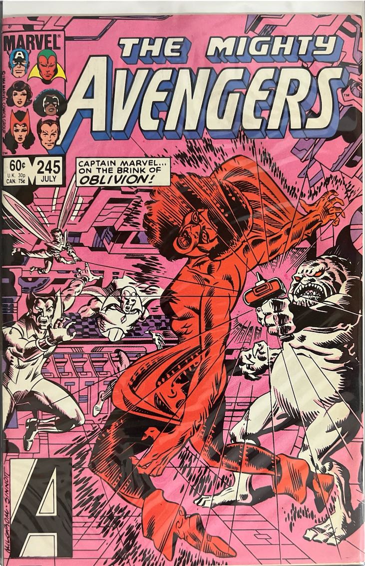 The Mighty Avengers, #245 (Marvel, 1984)