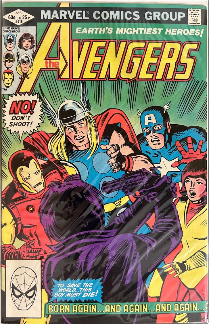 The Avengers, #218 (Marvel, 1982)