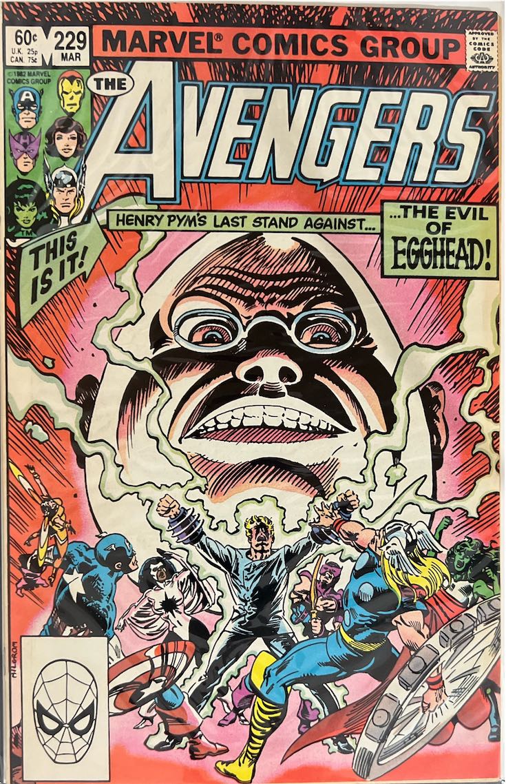 The Avengers, #229 (Marvel Comics, 1982)