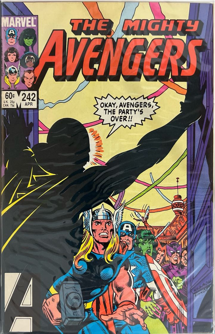 The Mighty Avengers, #242 (Marvel, 1984)