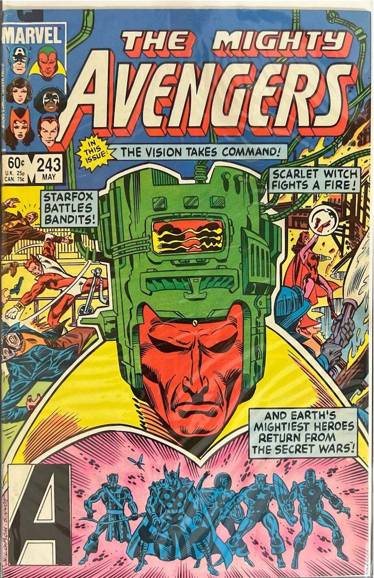 The Mighty Avengers, #243 (Marvel, 1984)