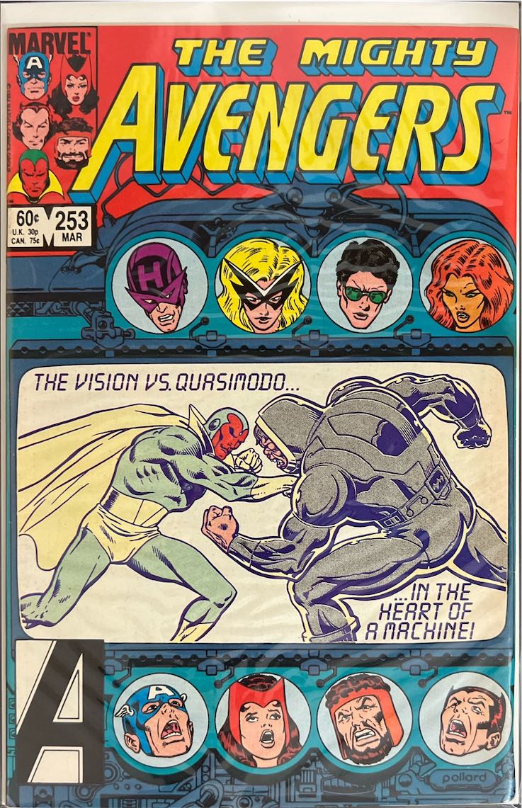 The Mighty Avengers, #253 (Marvel, March 1985)