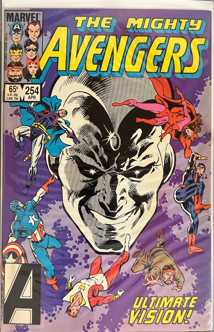 The Mighty Avengers, #254 (Marvel, 1985)