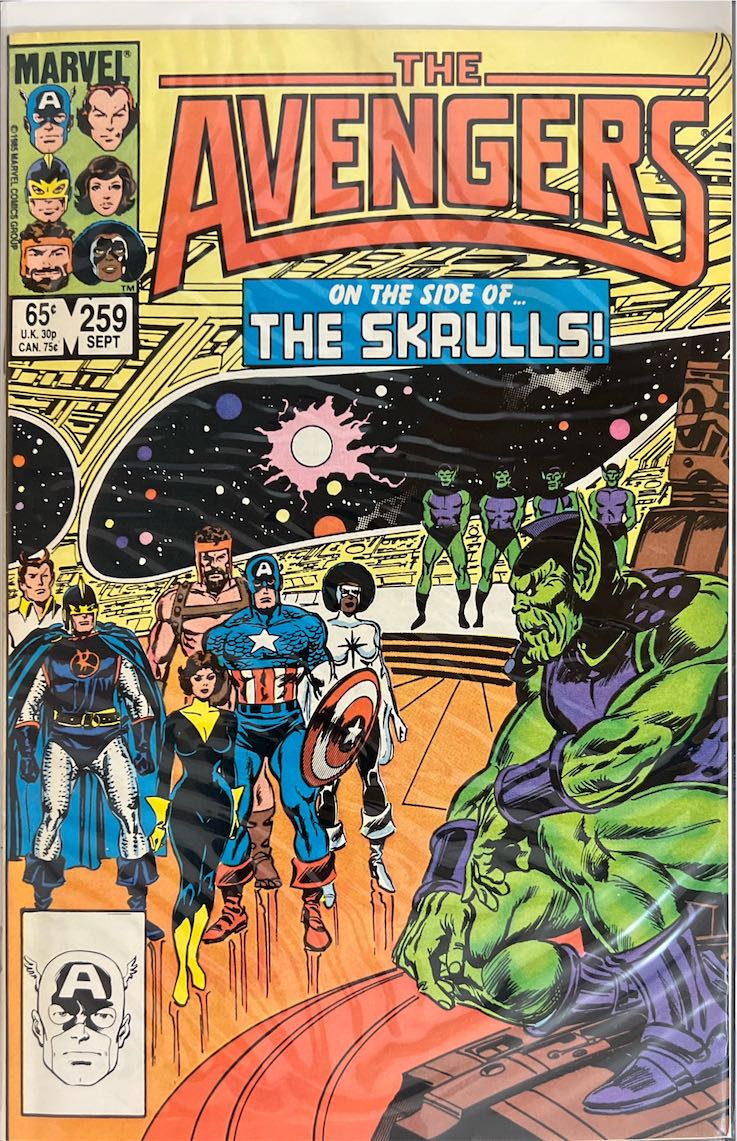 The Avengers, #259 (Marvel, 1985)