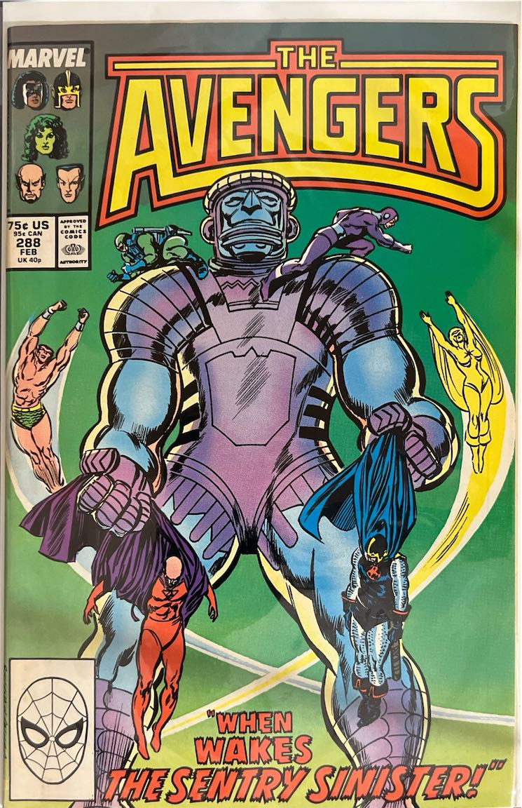 The Avengers, #288 (Marvel, 1988)