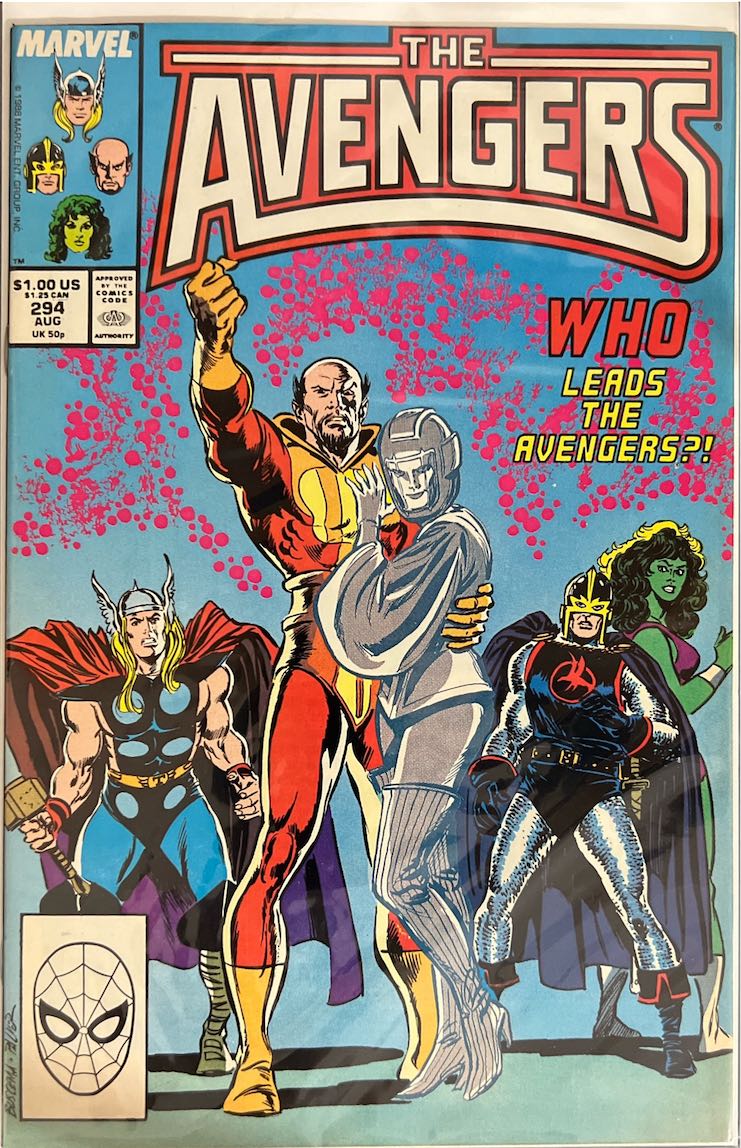 The Avengers, #294 (Marvel, 1988)