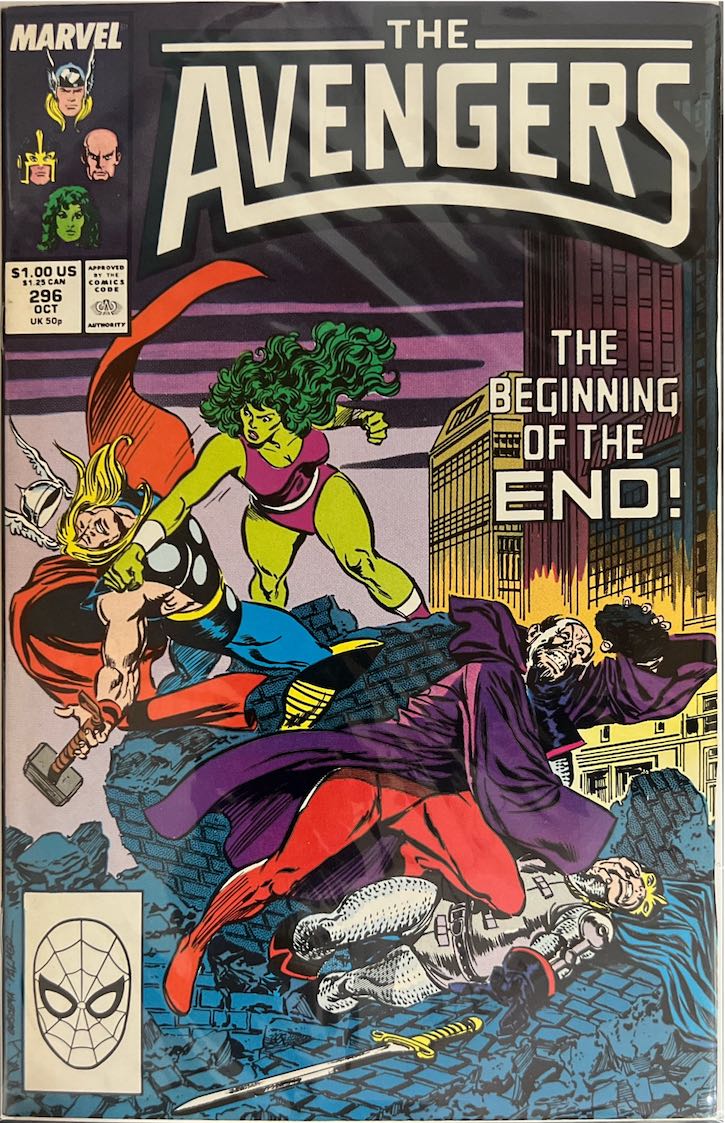 The Avengers, #296 (Marvel, 1988)