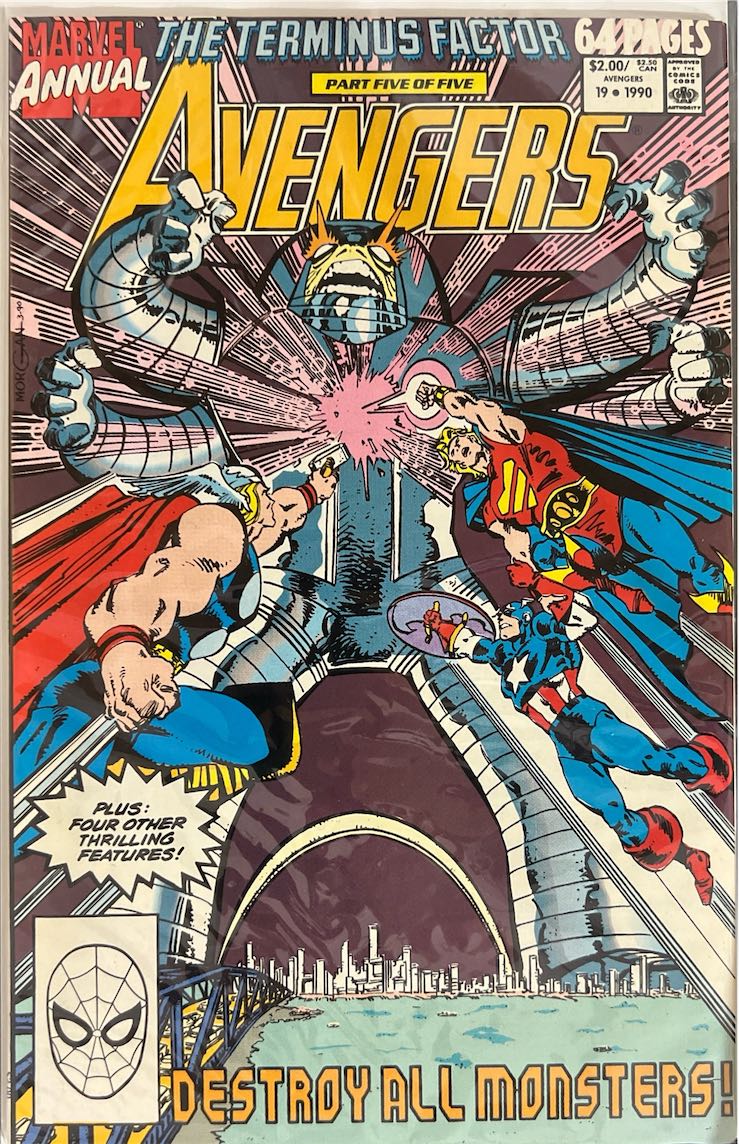 Avengers, #019 Annual (Marvel, 1990)