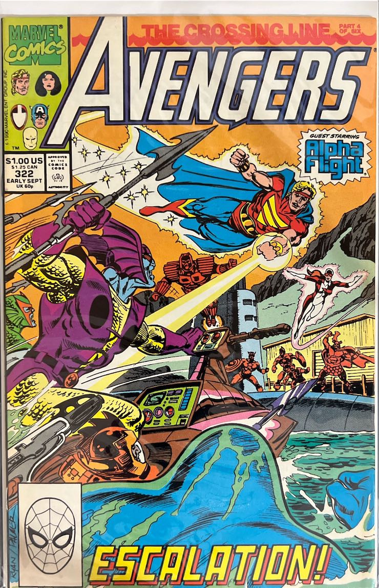 Avengers, #322 (Marvel, 1990)