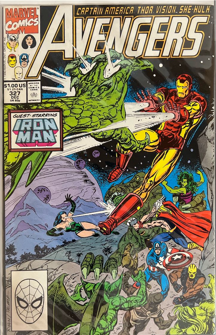 Avengers, #327 (Marvel Comics, 1990)