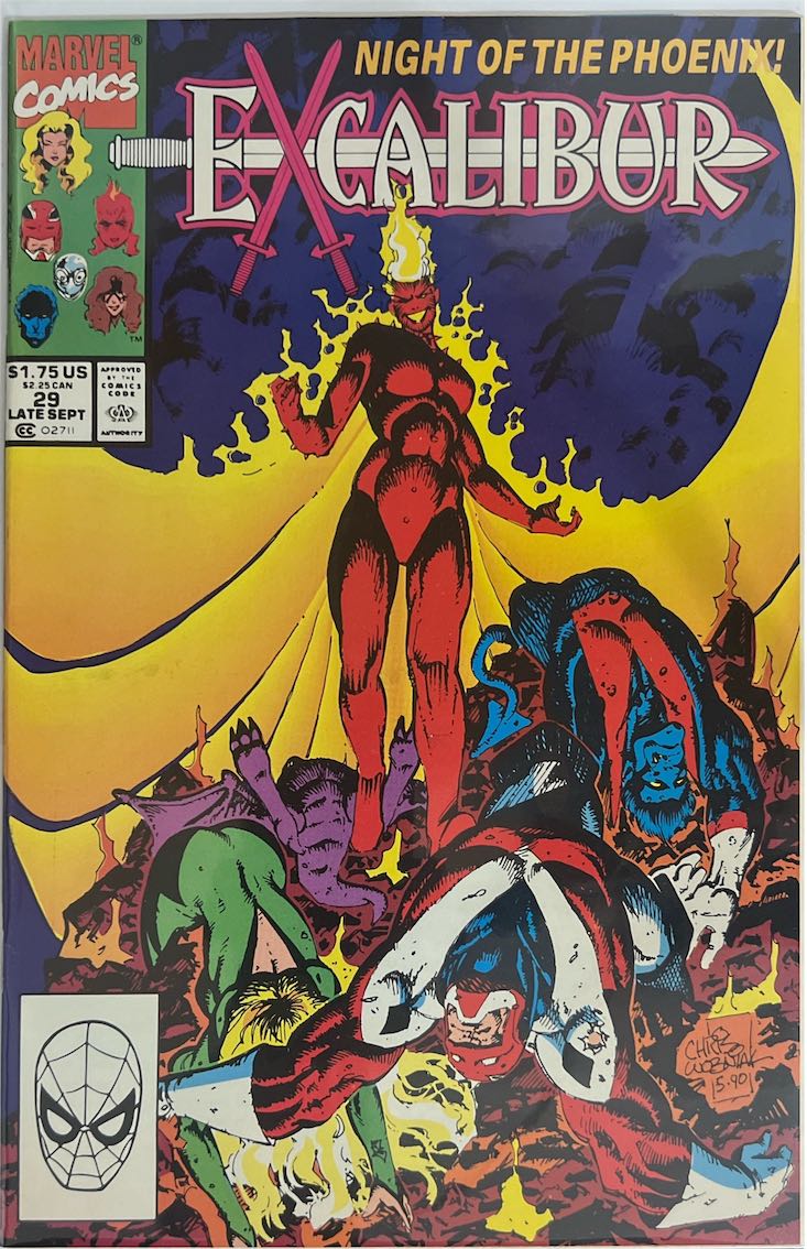 Excalibur, #029, Night of the Phoenix (Marvel Comics, 1990)