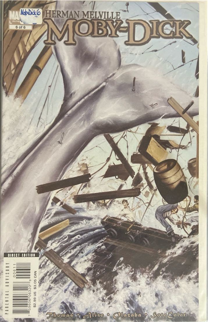 Moby-Dick, #006 of 6 (Marvel, 2008)