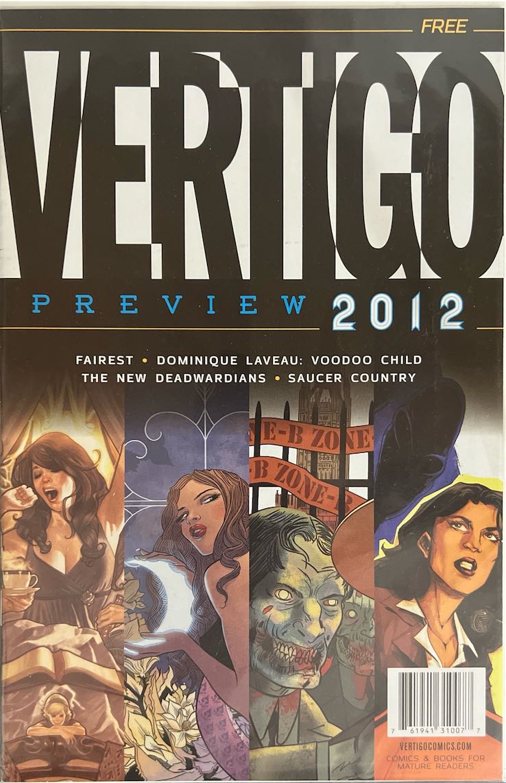 Vertigo Preview 2012 (DC Comics, 2012)