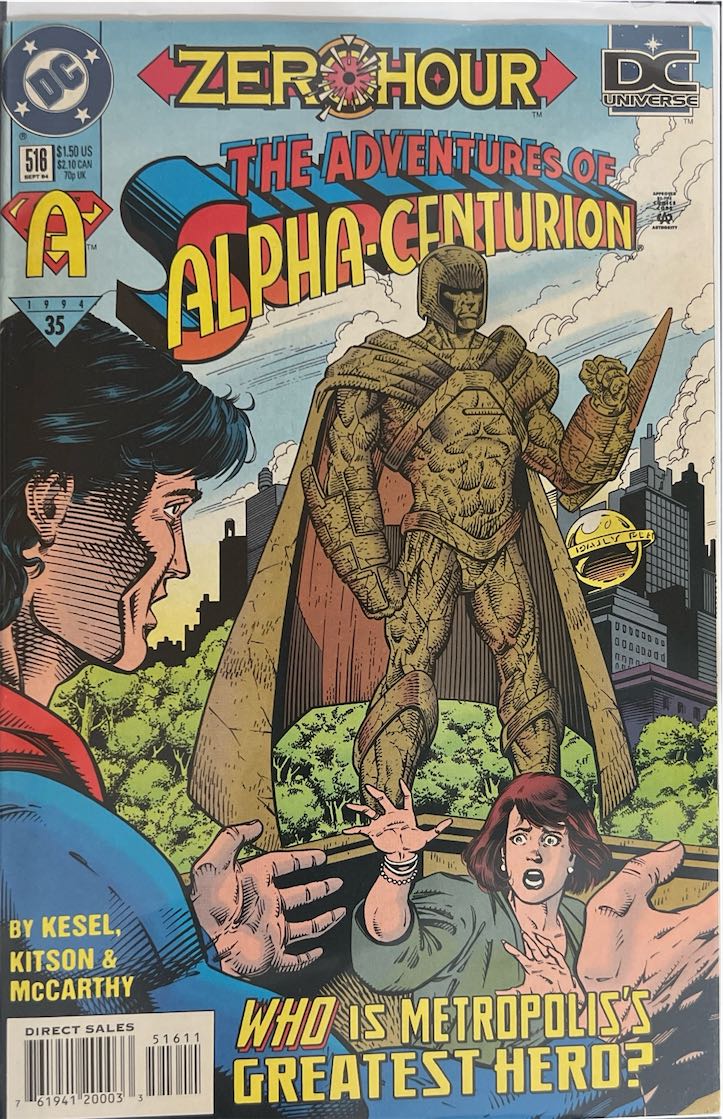 The Adventures of Alpha-Centurion, #518 (DC Comics, 1994)