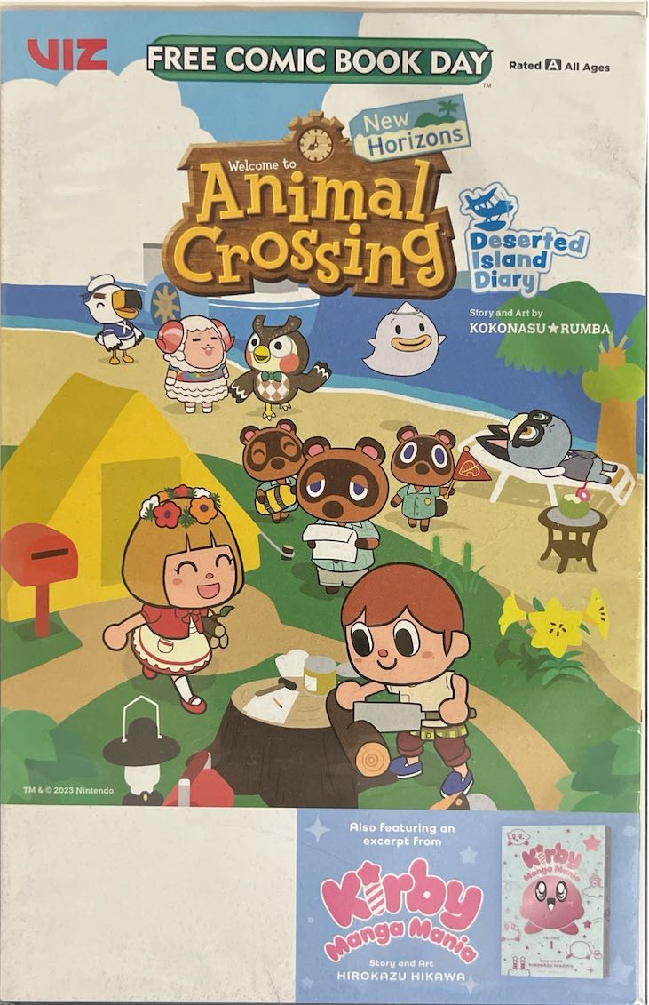 Animal Crossing: New Horizons, Free Comic Book Day (Viz Media, 2023)