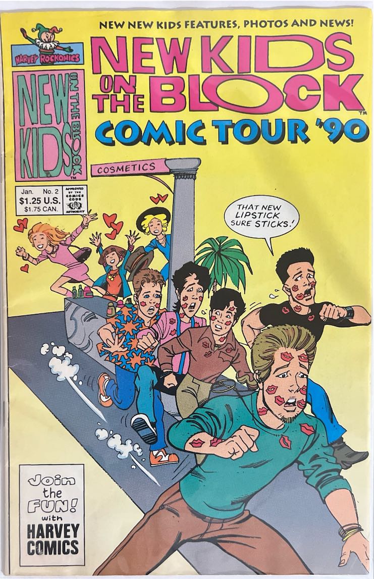 New Kids on the Block, #002 (Harvey Comics, 1990)