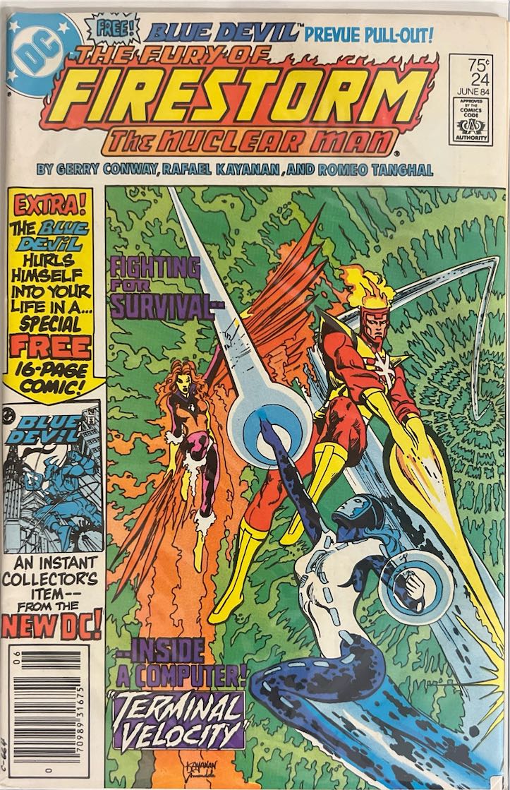 The Fury of Firestorm, The Nuclear Man, #024 (DC Comics, 1984)