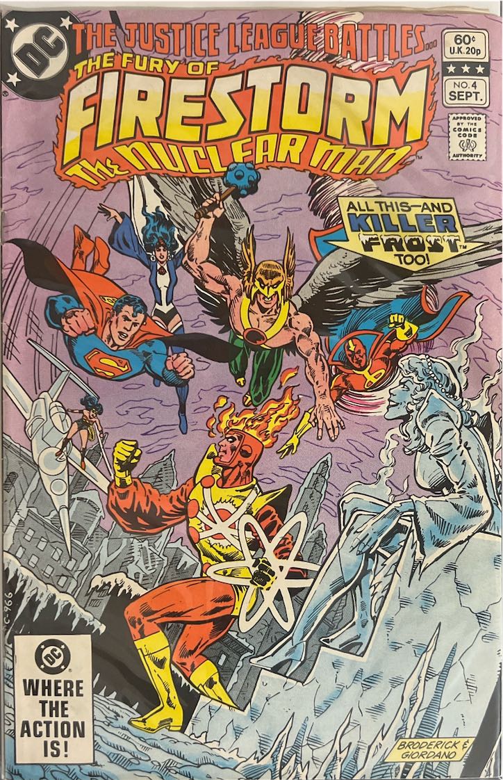 The Fury of Firestorm, The Nuclear Man, #004 (DC Comics, 1982)