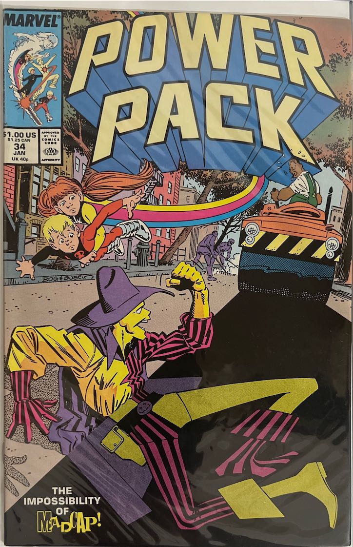 Power Pack, #034 (Marvel, 1988)