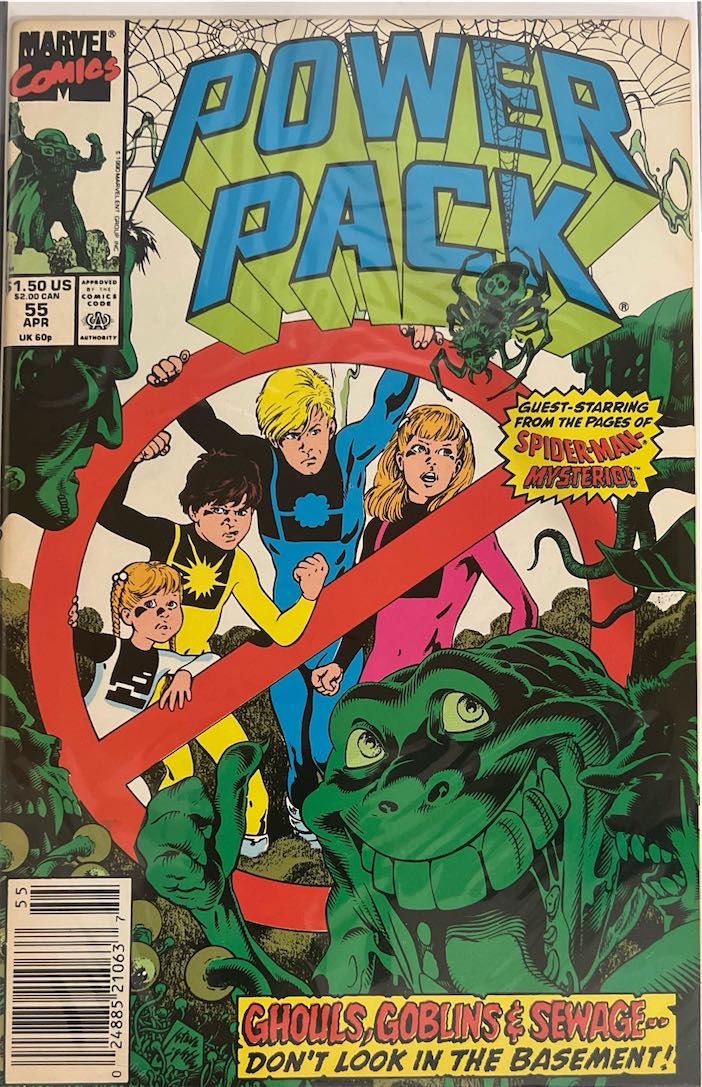 Power Pack, #055 (Marvel, 1990)