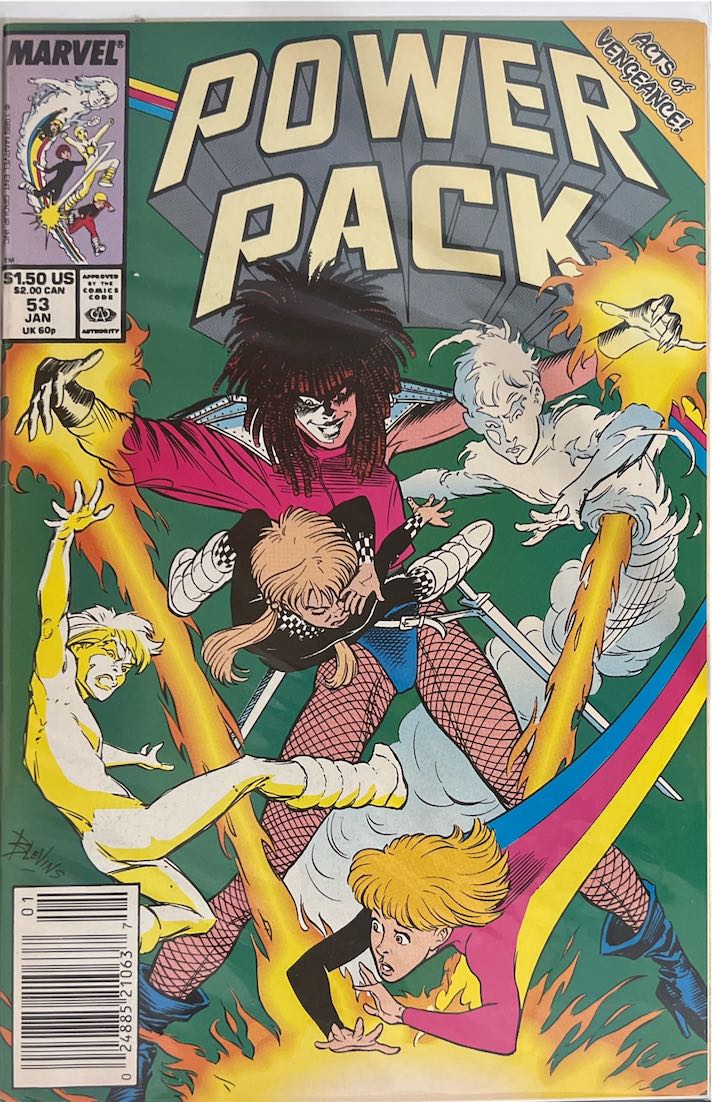 Power Pack, #053 (Marvel, 1990)