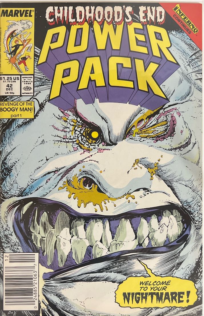 Power Pack, #042 (Marvel, 1988)