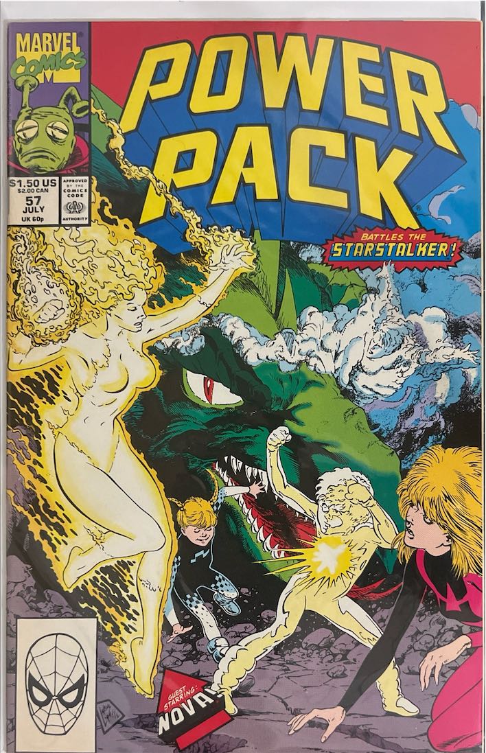 Power Pack, #057 (Marvel Comics, 1990)