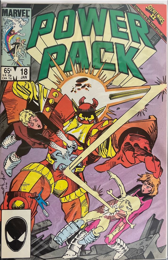 Power Pack, #018 (Marvel, 1985)