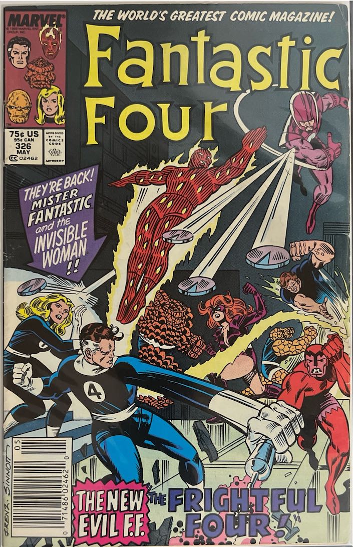 Fantastic Four, #326 (Marvel, 1989)