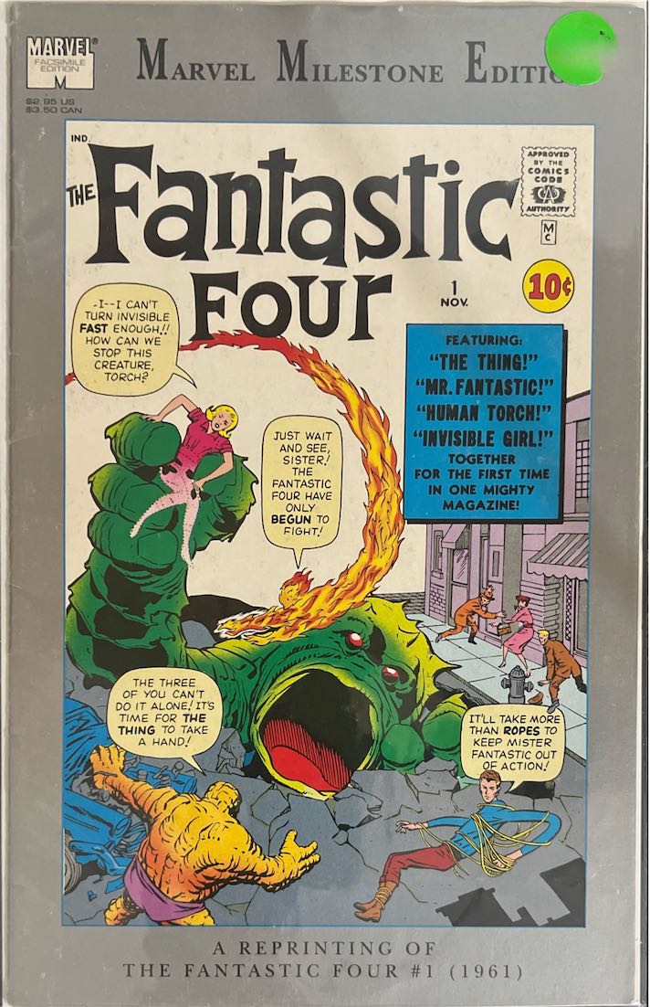 Marvel Milestone Edition: The Fantastic Four, #001 (Marvel, 1991)