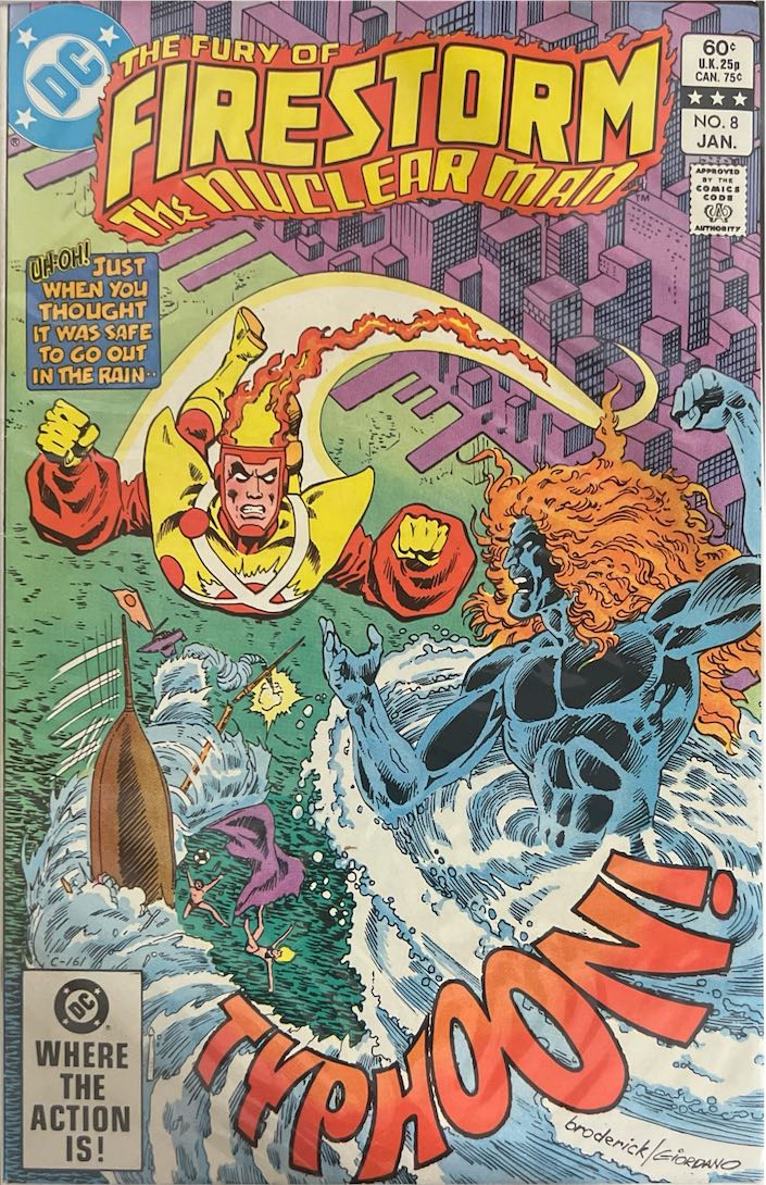 The Fury of Firestorm the Nuclear Man, #008 (DC, 1982)