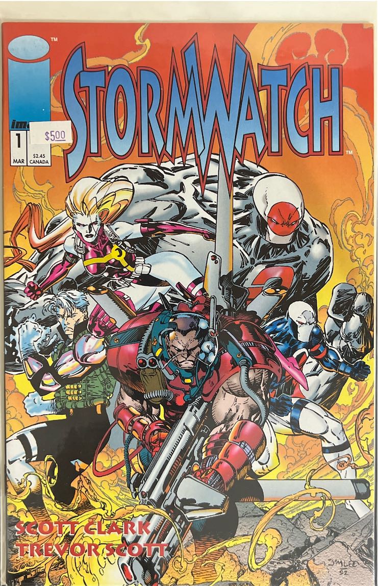 StormWatch, #001 (Image Comics, 1993)