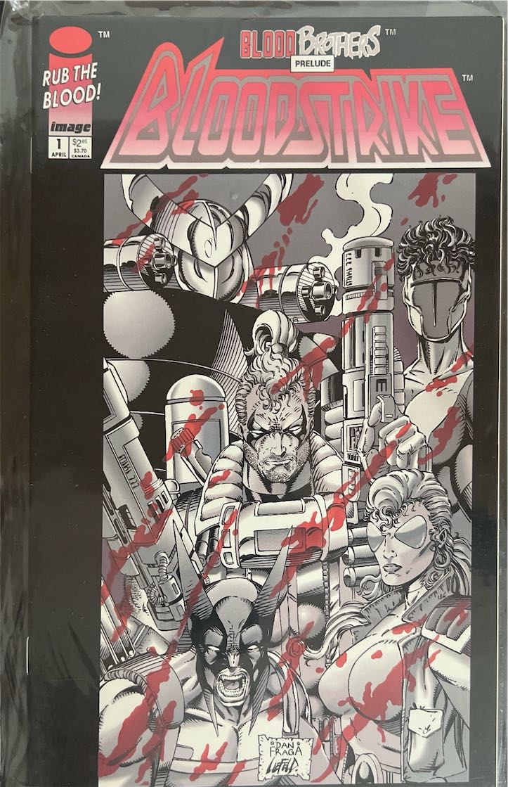 Bloodstrike, #001, Blood Brothers Prelude (Image Comics, 1993)