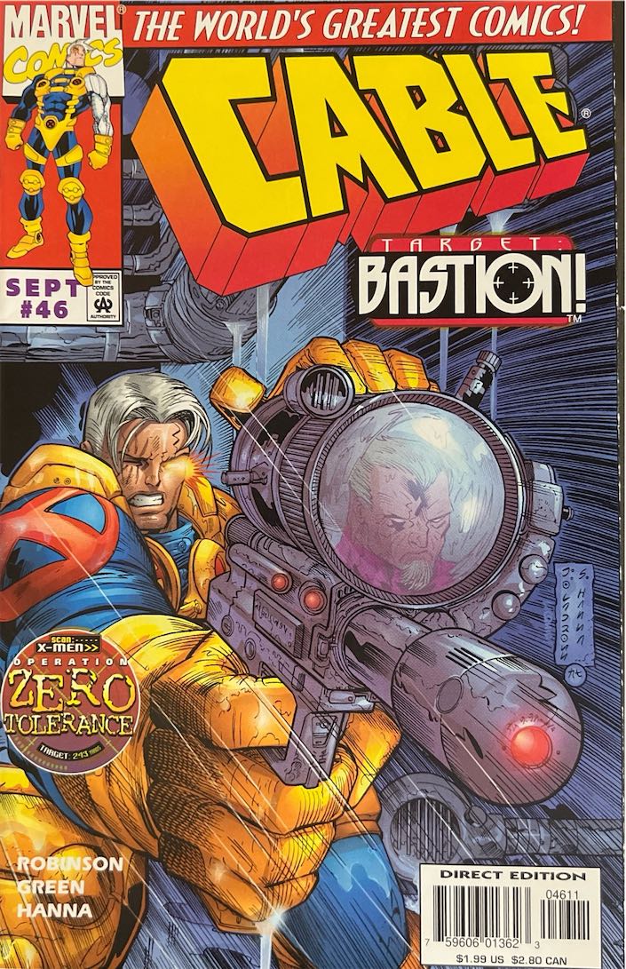 Cable, #046, Target: Bastion! (Marvel Comics, 1997)