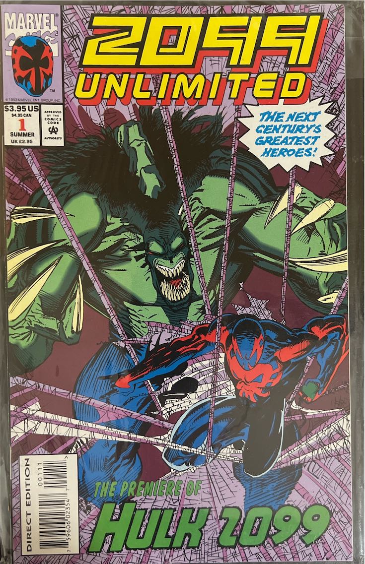 2099 Unlimited, #001, The Premiere of Hulk 2099 (Marvel, 1993)