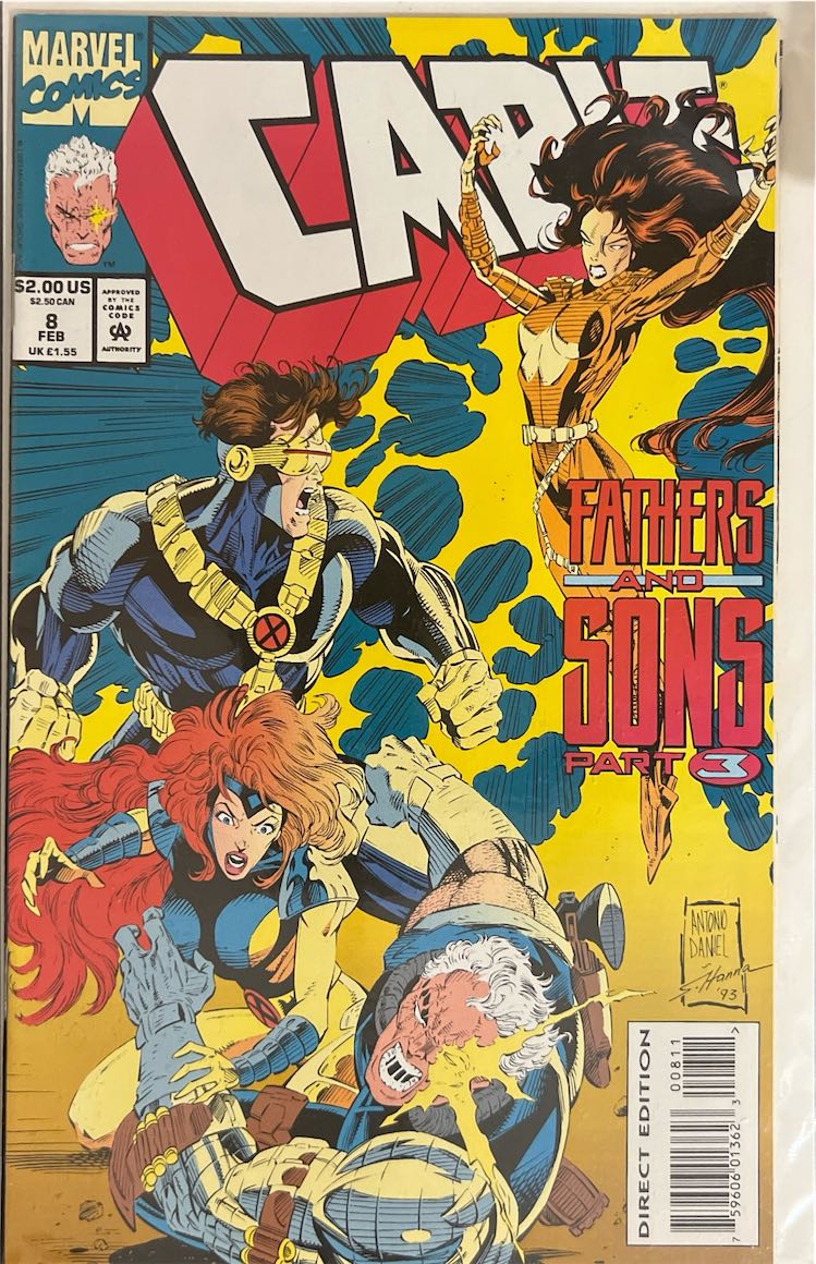 Cable, #008, Fathers and Sons Part 3 (Marvel Comics, 1993)