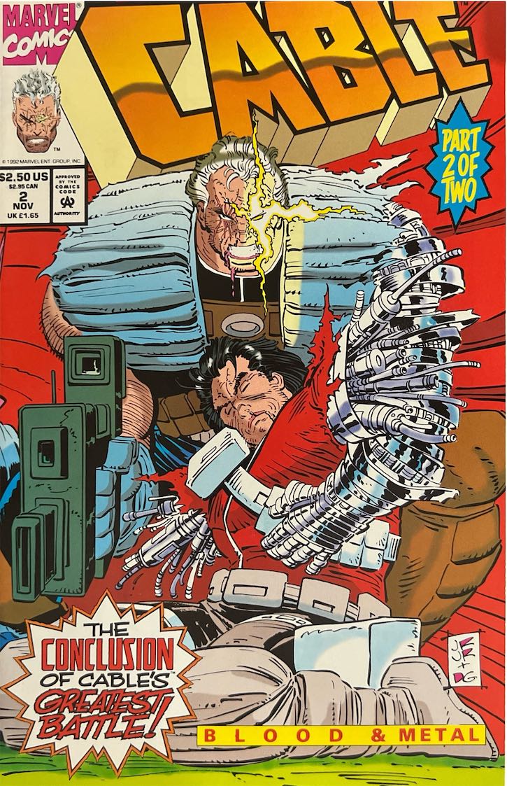 Cable, #002, Blood & Metal (Marvel, 1992)