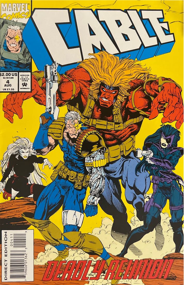 Cable, #004, Deadly Reunion (Marvel, 1993)