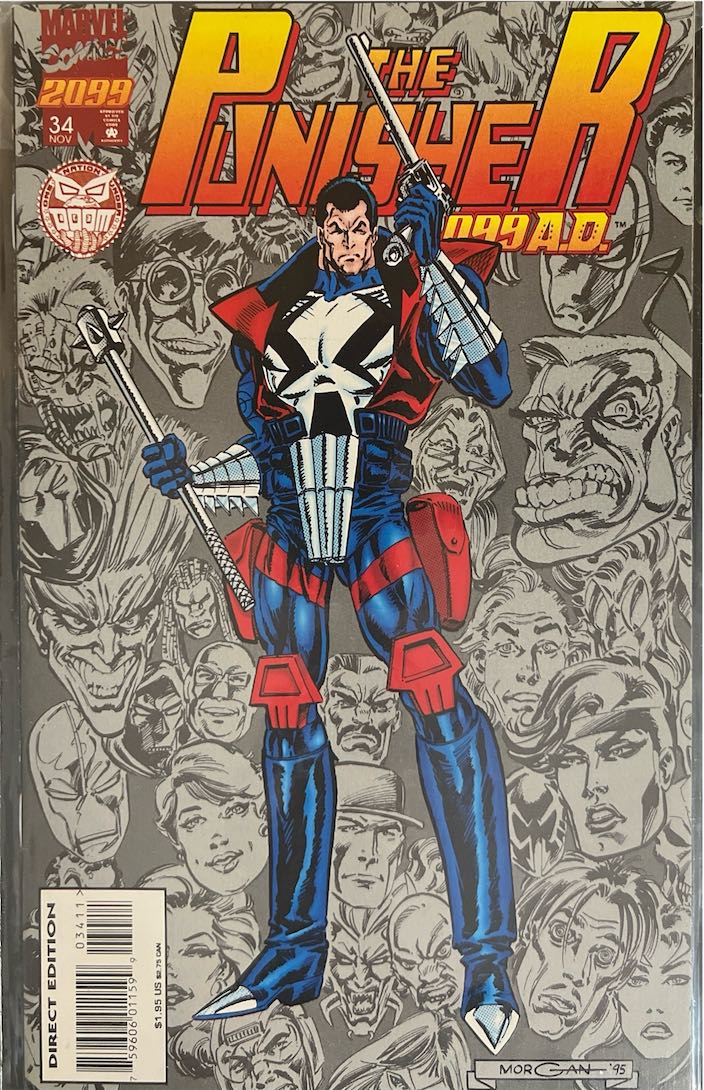 The Punisher 2099 A.D., #034 (Marvel Comics, 1995)