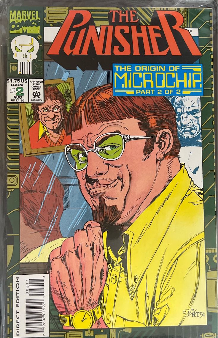 The Punisher, #002, The Origin of Microchip, Part 2 of 2 (Marvel Comics, 1993)