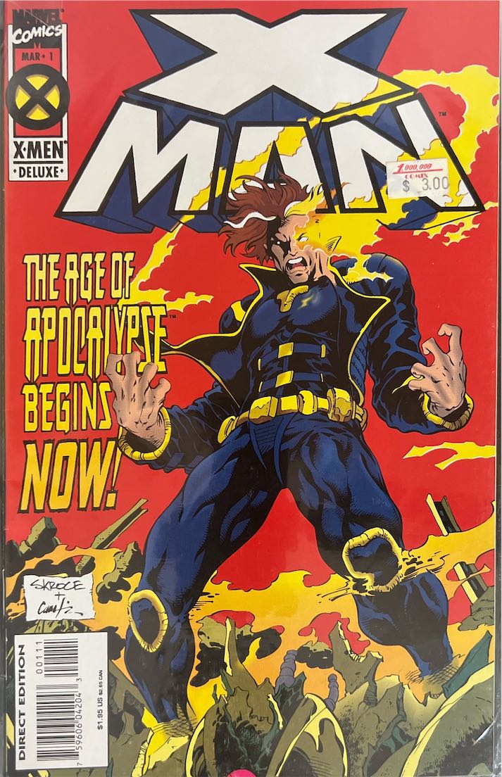 X-Man, #001, The Age of Apocalypse Begins Now! (Marvel, 1995)