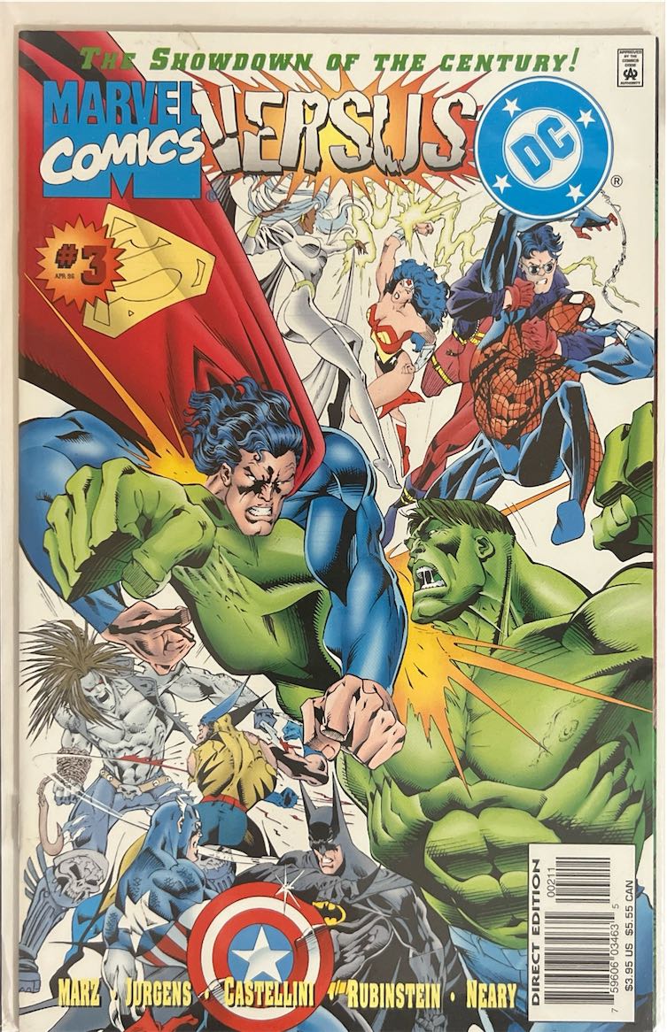 The Marvel Comics Versus DC, #003 (Marvel Comics, 1996)