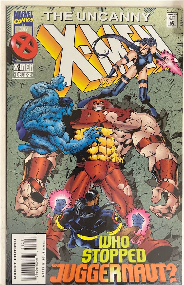 The Uncanny X-Men, #322 (Marvel Comics, 1995)