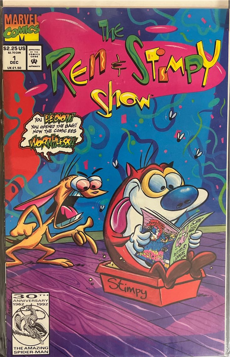 The Ren & Stimpy Show, #001 ((Marvel, 1992))