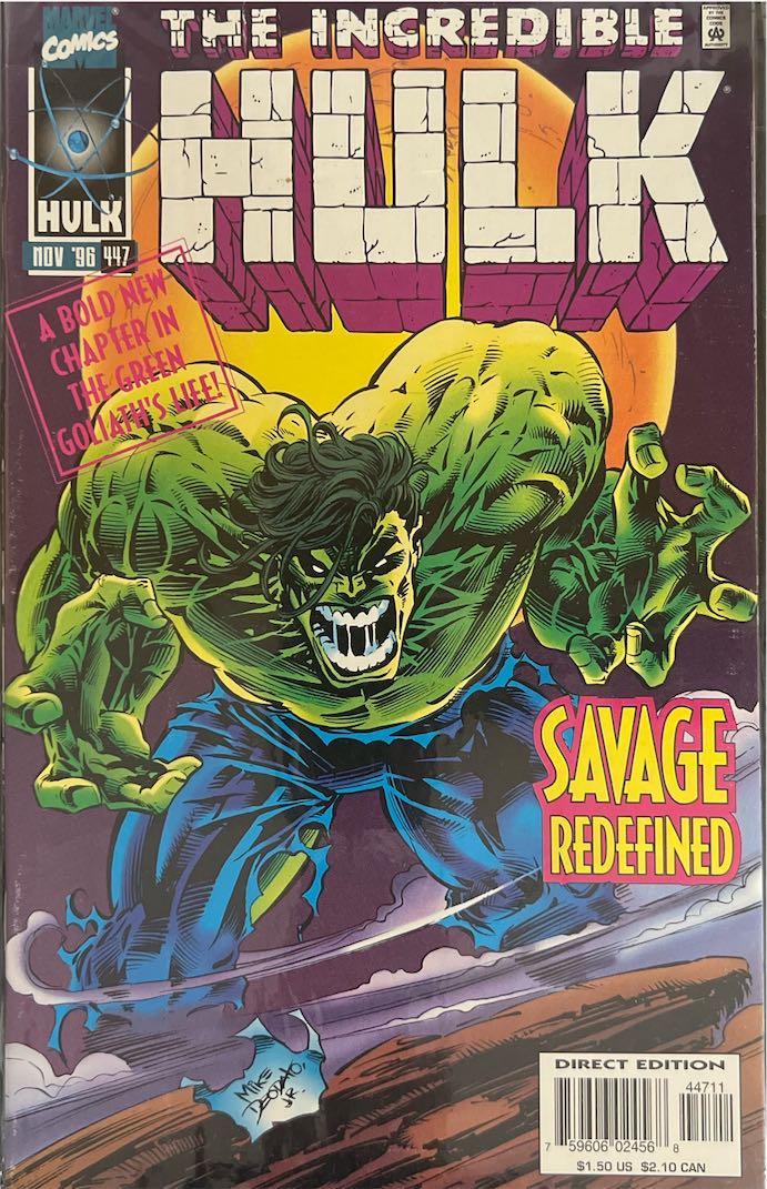 The Incredible Hulk, #447 (Marvel, 1996)