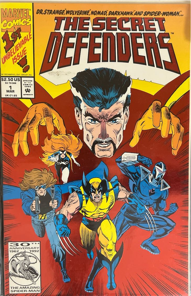 The Secret Defenders, #001 (Marvel, 1993)